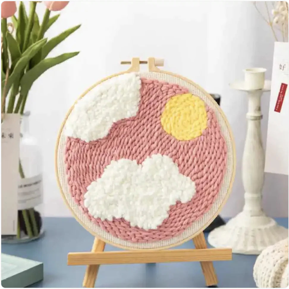 Poke Embroidery DIY Kit – Beginner Friendly.