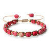 Hand-Woven Emperor Stone Beaded Bracelet