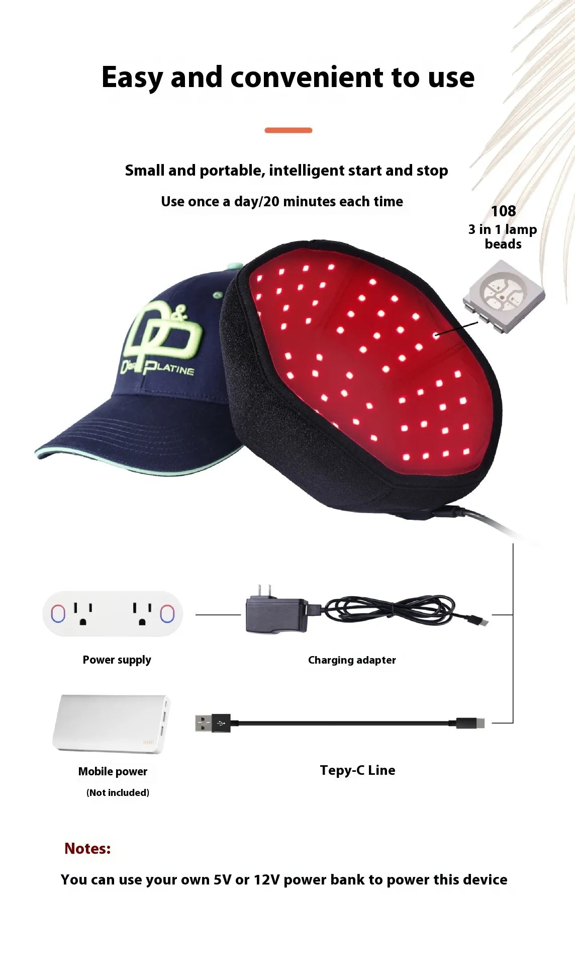 Infrared Hair Growth Cap