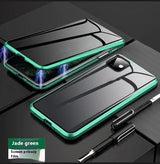 Magnetic Tempered Glass Privacy Case