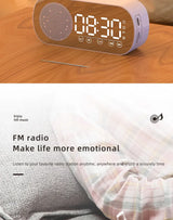 BT LED Digital Alarm Clock