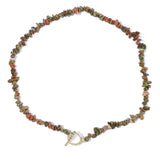 Natural Stone Bead Necklace