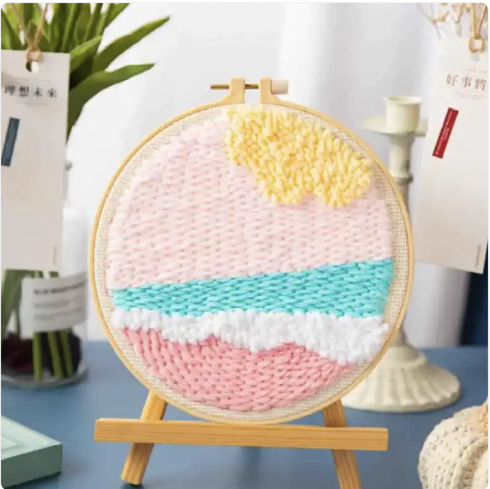 Poke Embroidery DIY Kit – Beginner Friendly.