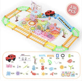 Children's Electric Spinning Building Blocks Toy