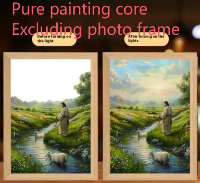 Jesus LED Light Painting