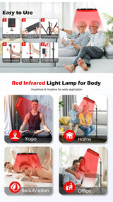 Nano Infrared Adjustable Physiotherapy Lamp