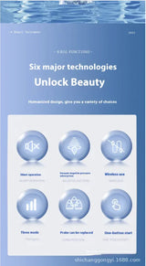 Electric Oxygen Injection Skin Spray for Pore Cleaning