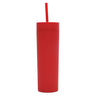 Frosted Straight Straw Bottle