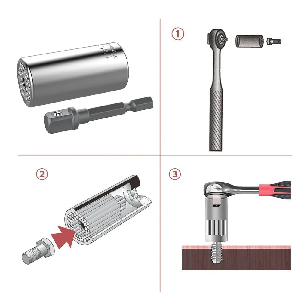 Versatile Universal Socket Tool