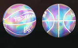 Size 7 Holographic PU Basketball - Reflective Sports Ball
