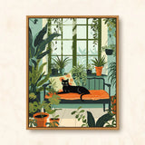 DIY Cat Digital Oil Painting