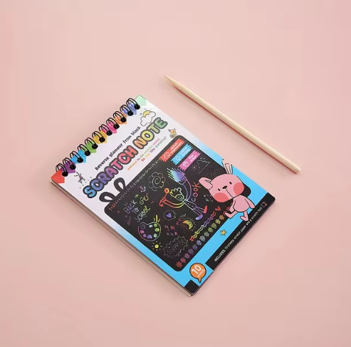 Creative Graffiti Colorful Children's Scratch Off Paper