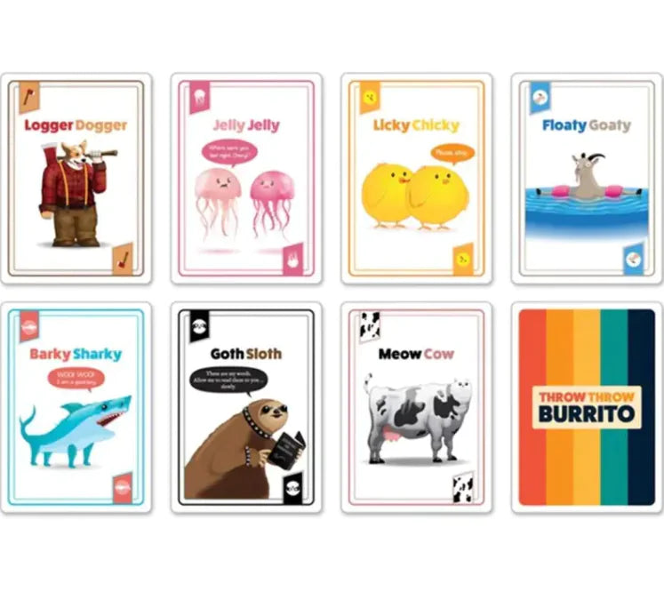 Throw Throw Burrito Card Game
