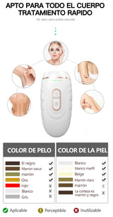 Painless Hair Removal Instrument With Quartz Lamp