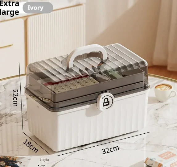 Large-Capacity Household First-Aid Kit