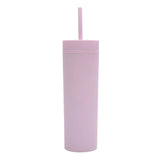 Frosted Straight Straw Bottle