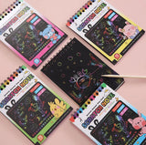 Creative Graffiti Children's Colorful DIY Scraping Painting