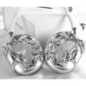 Silver Liquid Headset Cover