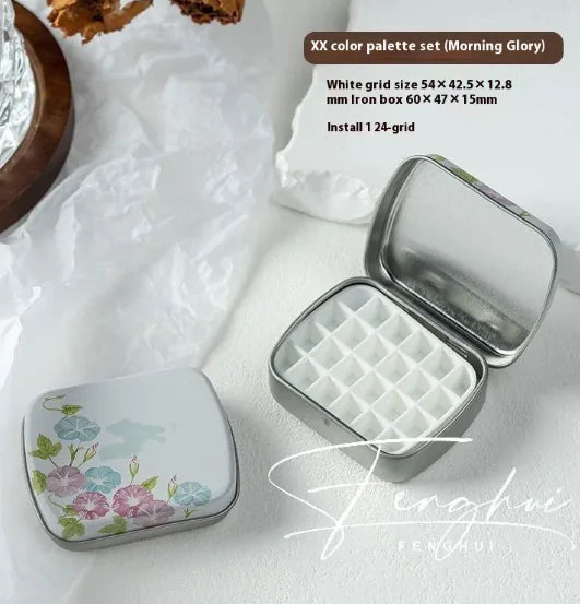 Manicure Watercolor One-piece Flip Small Mini Palette