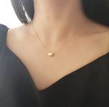 LoveHeart 3D Pendant Necklace