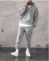 Men's Casual Stand Collar Pullover Suit