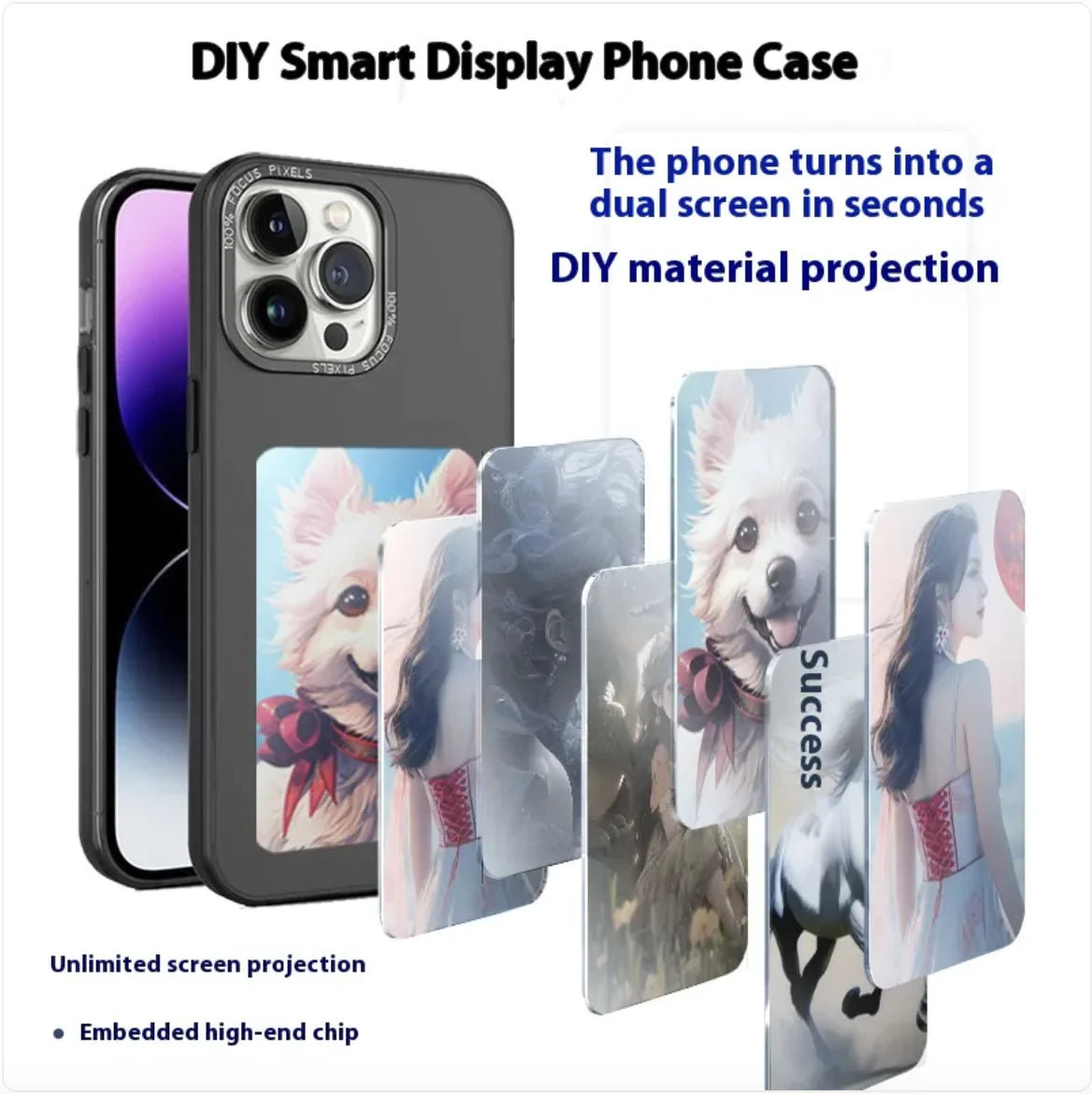 DIY Phone Case with Switchable Patterns