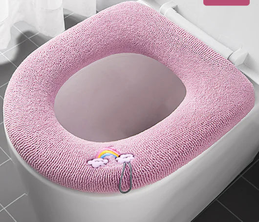 Knitted Toilet Seat Cover