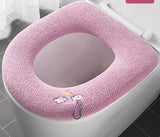 Knitted Toilet Seat Cover