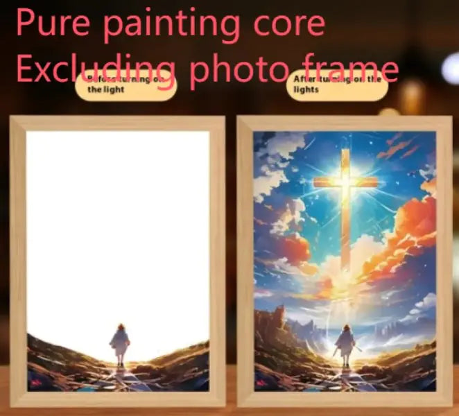 Jesus LED Light Painting