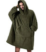Oversized Fleece Sweatshirt Blanket