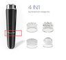 4 In 1 Electric Facial Massager Micro Vibration Eye Beauty Instrument For Relax Eye Dark Circles Eye Bags Puffiness Eye Massage