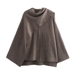 Asymmetry Chic Winter Coat