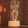 3D LED Night Light Lamp