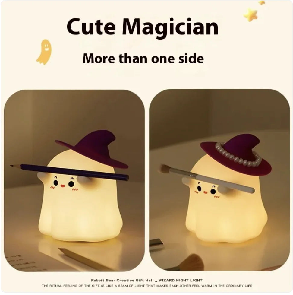Magician Night Lamp - Birthday or Valentine's Gift for Girls and Friends