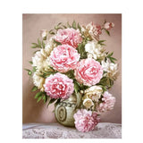 Flower & Woman Paint By Numbers Kit