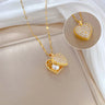 Zircon Heart Necklace