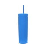 Frosted Straight Straw Bottle