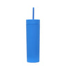 Frosted Straight Straw Bottle