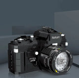 Nikang SLR camera assembly model building block toy