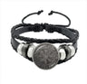 Adjustable Retro Leather Woven Belt