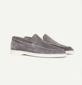 Men's Matte Suede Slip-On Loafers – Stylish and Comfortable