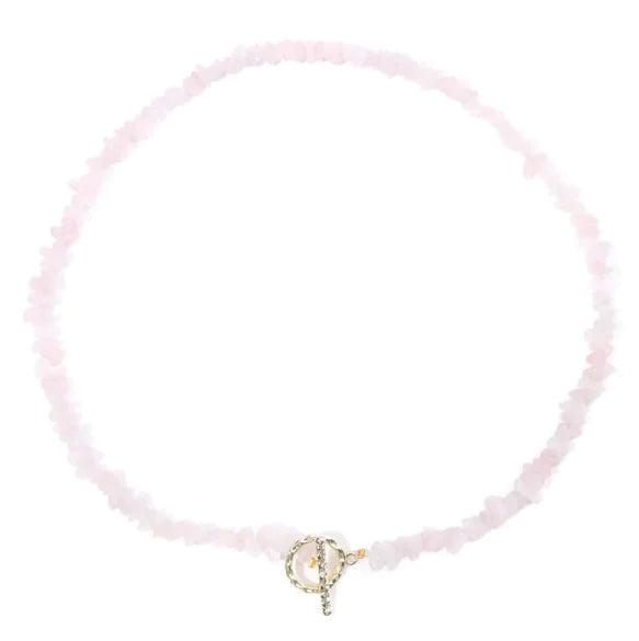 Natural Stone Bead Necklace