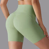 High-Waisted Yoga Shorts