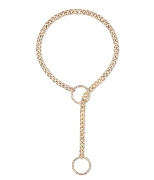 Retro Punk Metal Chain Necklace