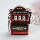 Mini Fruit Machine Keychain Charm