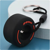 PVC Soft Rubber Tire Keychain
