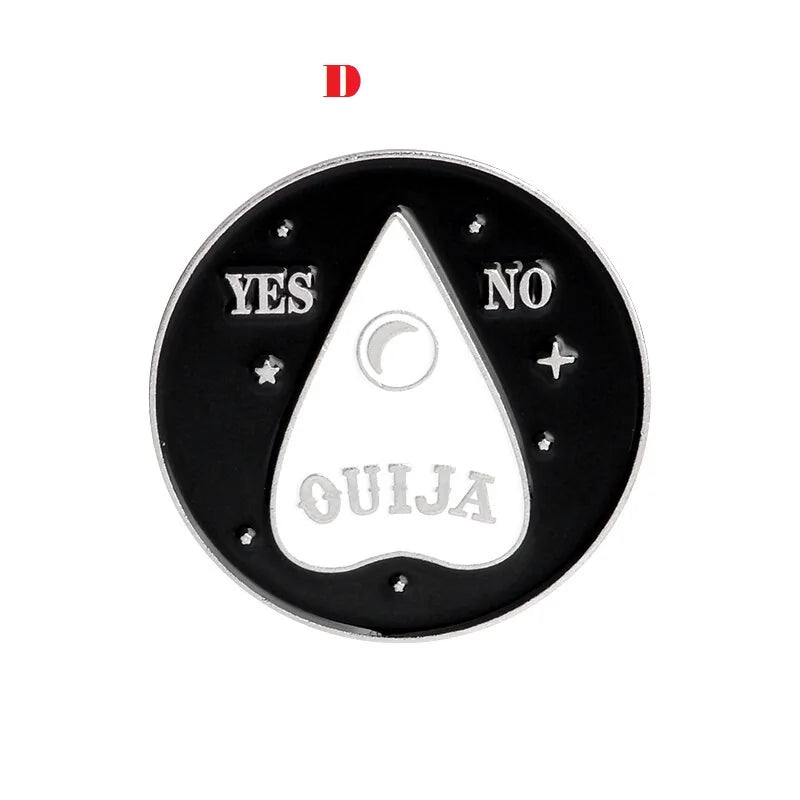 Heart Pentagram Pin