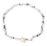 Natural Stone Bead Necklace