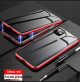 Magnetic Tempered Glass Privacy Case