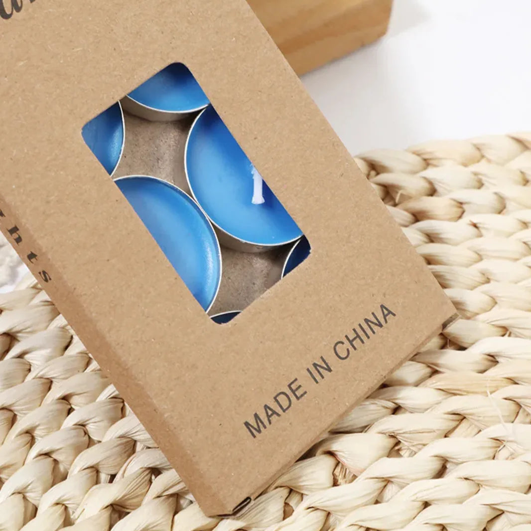 Aluminum Shell Tealight Candle Set